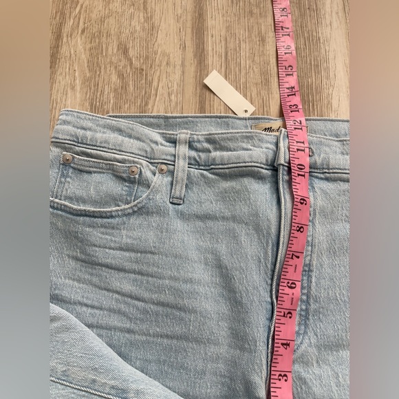 Madewell The Plus Perfect Vintage Wide-Leg Crop Jean in ward wash 33P - Picture 10 of 12
